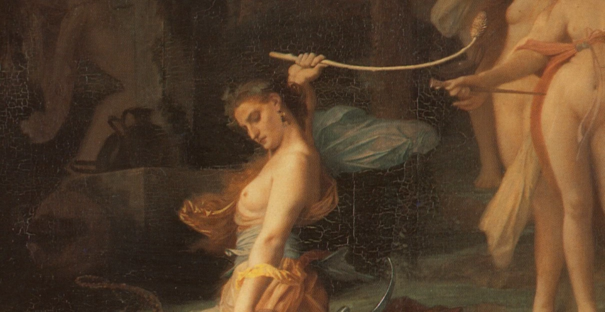 La morte di Orfeo - Musée d'Orsay, Parigi, dettaglio 2